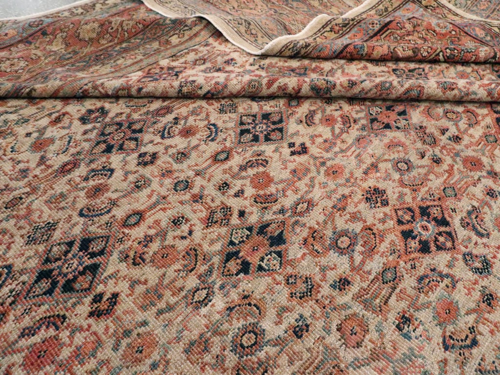 Antique Persian Mahal Carpet, No.11905 - Galerie Shabab