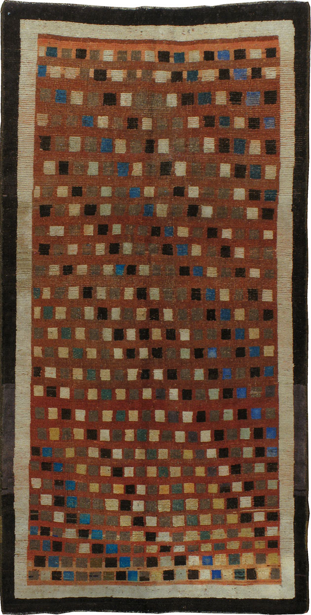 Vintage Persian Gabbeh Carpet, No.11914 - Galerie Shabab