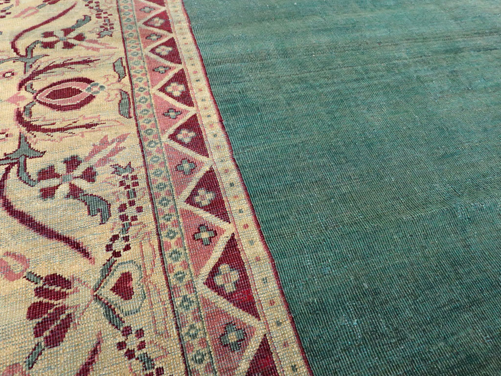 Antique Indian Agra Carpet, No.11923 - Galerie Shabab