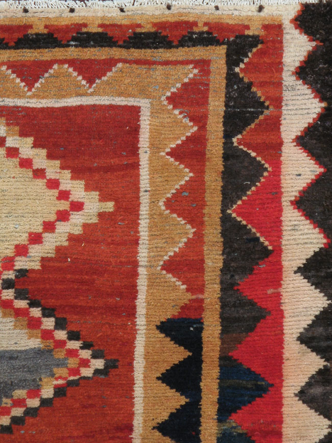 Vintage Gabbeh Rug, No.11943 - Galerie Shabab