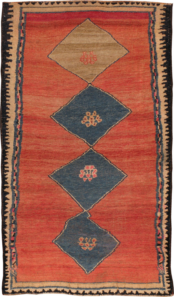 Antique Gabbeh Rug, No.11946 - Galerie Shabab