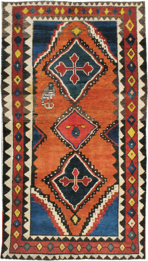 Antique Gabbeh Rug, No.11948 - Galerie Shabab
