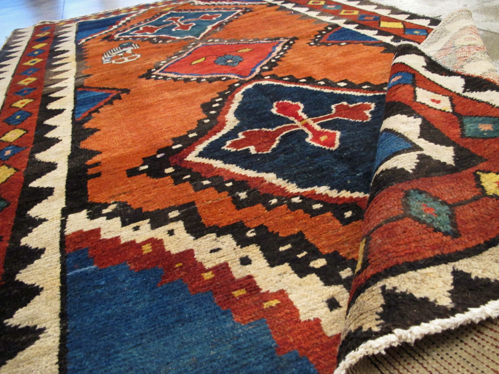 Antique Gabbeh Rug, No.11948 - Galerie Shabab