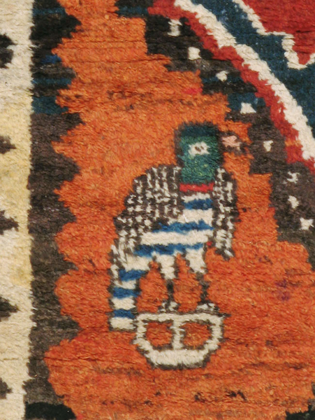 Antique Gabbeh Rug, No.11948 - Galerie Shabab