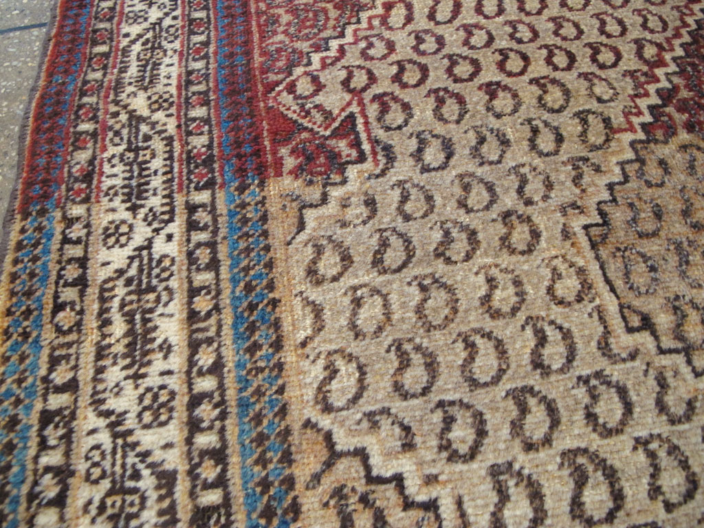 Antique Persian Tabriz Rug (Pair: 1 of 2), No.11963 - Galerie Shabab