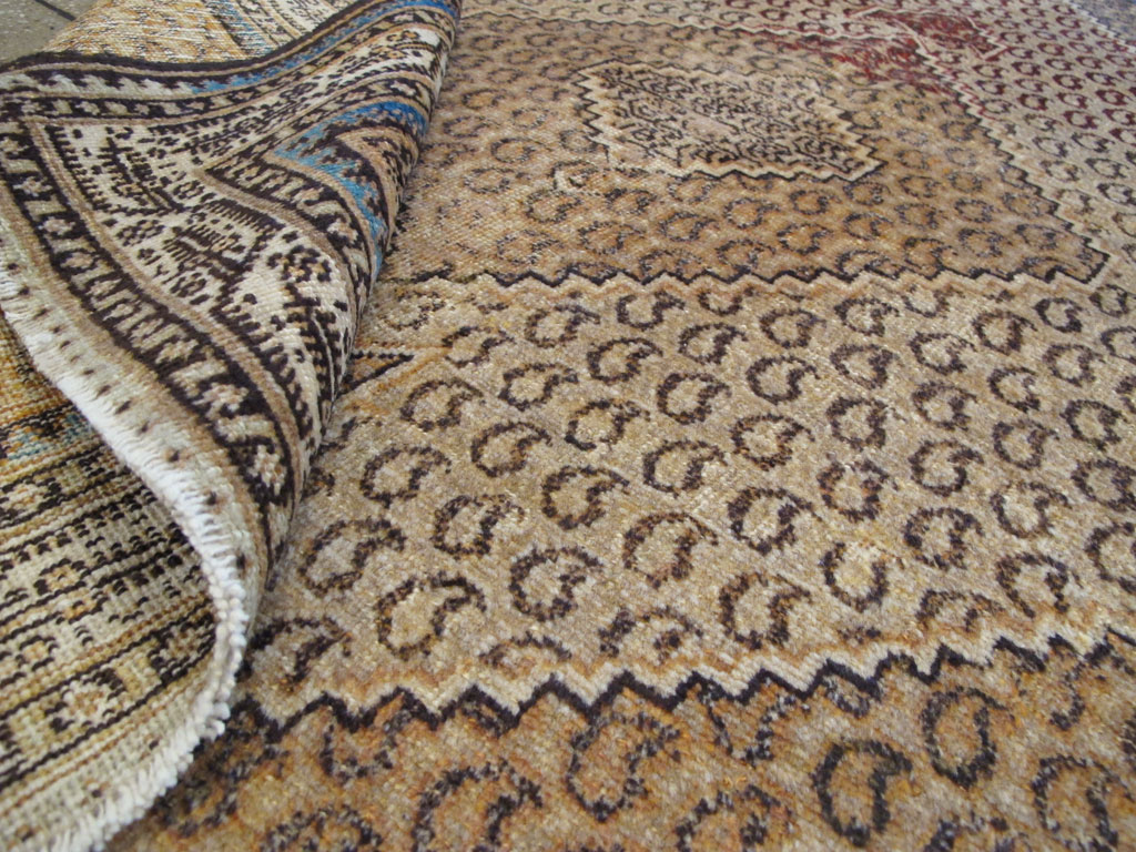 Antique Persian Tabriz Rug (Pair: 2 of 2), No.11964 - Galerie Shabab