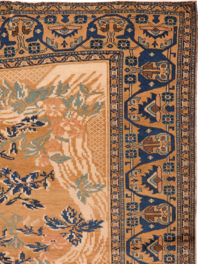 Vintage Qashqai Carpet, No.11970 - Galerie Shabab
