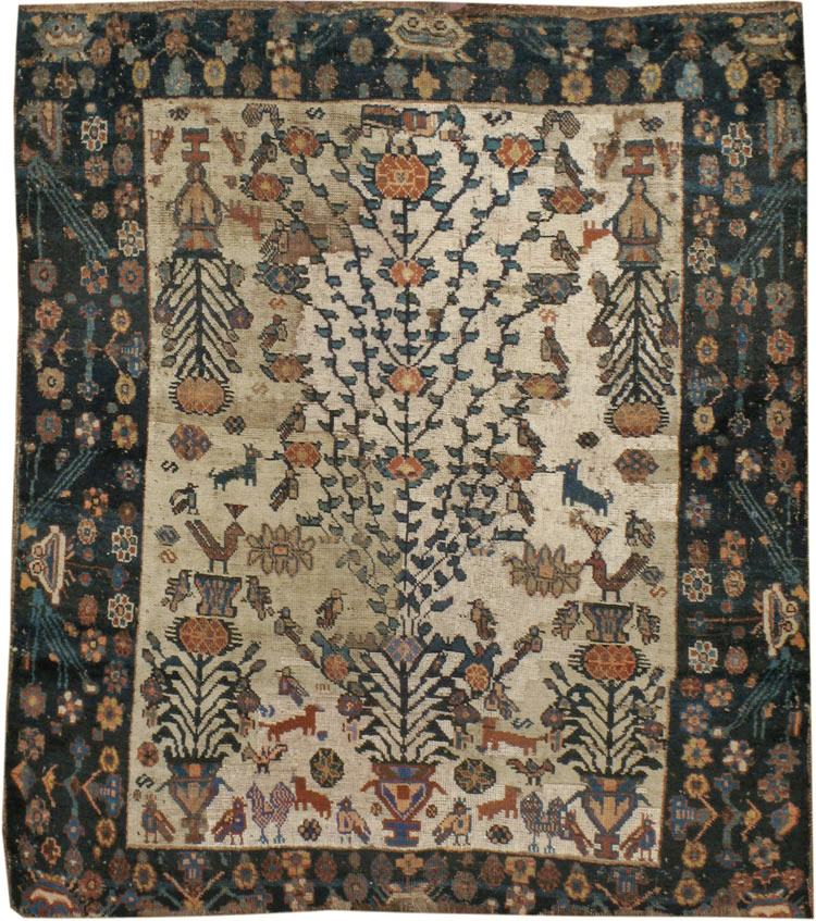 Antique Afshar Rug, No.11973 - Galerie Shabab