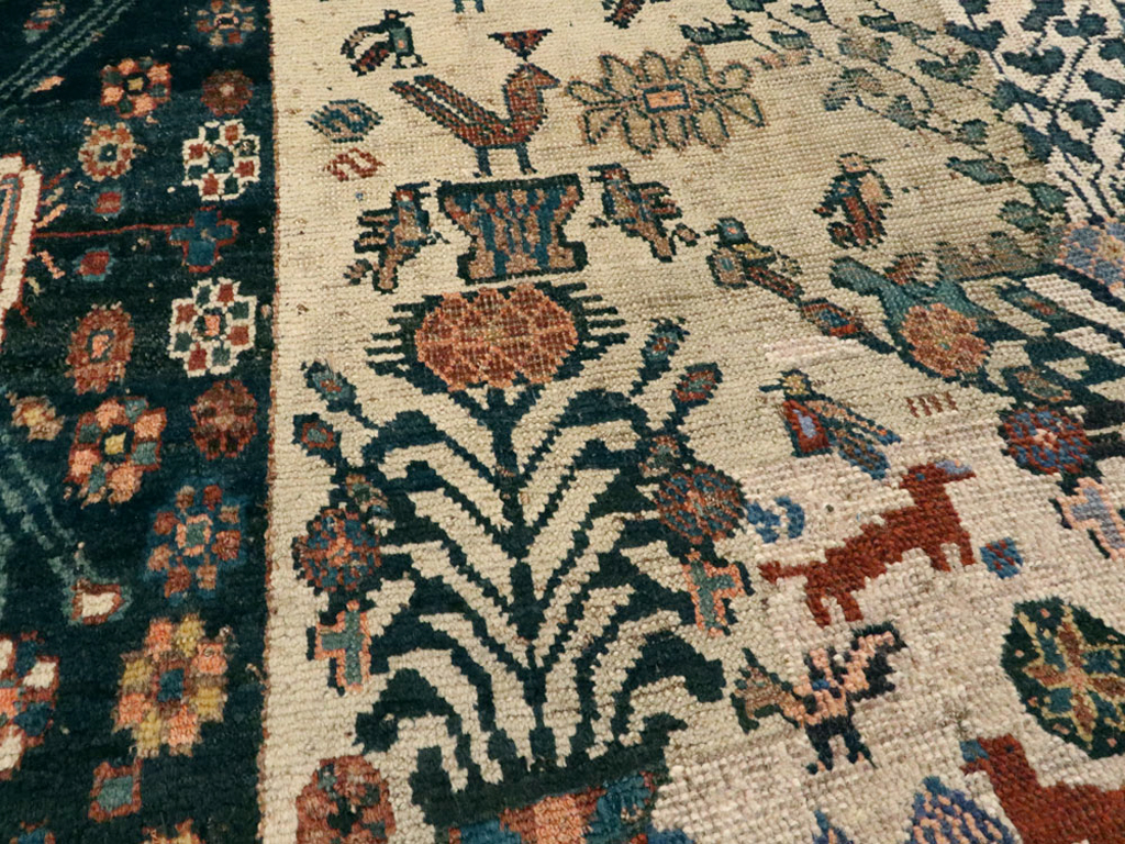 Antique Afshar Rug, No.11973 - Galerie Shabab