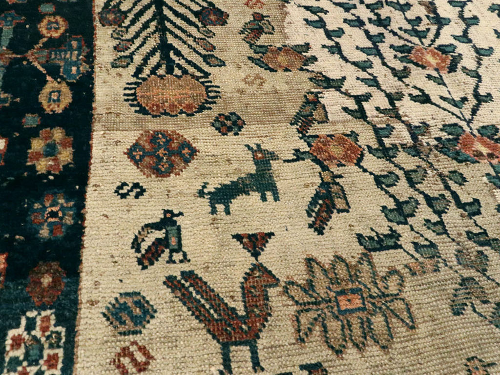 Antique Afshar Rug, No.11973 - Galerie Shabab