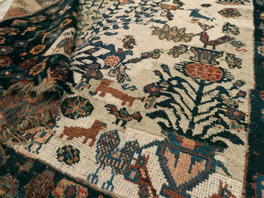 Antique Afshar Rug, No.11973 - Galerie Shabab