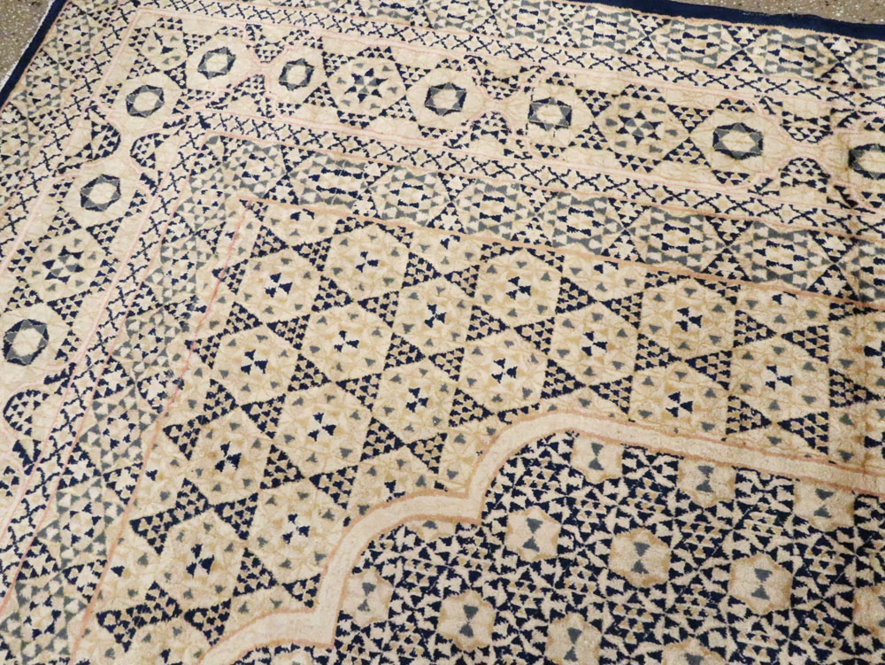 Vintage Persian Kerman Carpet, No.11988 - Galerie Shabab