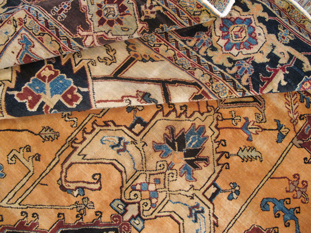 Vintage Heriz Carpet, No.11991 - Galerie Shabab