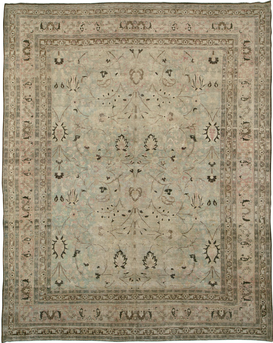 Antique Persian Mashad Carpet, No.11992 - Galerie Shabab