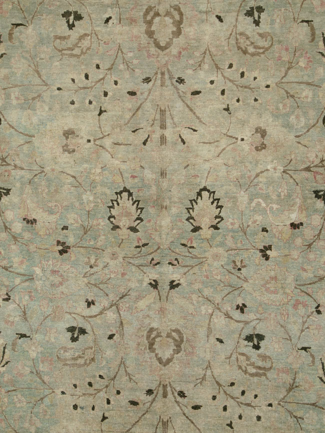 Antique Persian Mashad Carpet, No.11992 - Galerie Shabab
