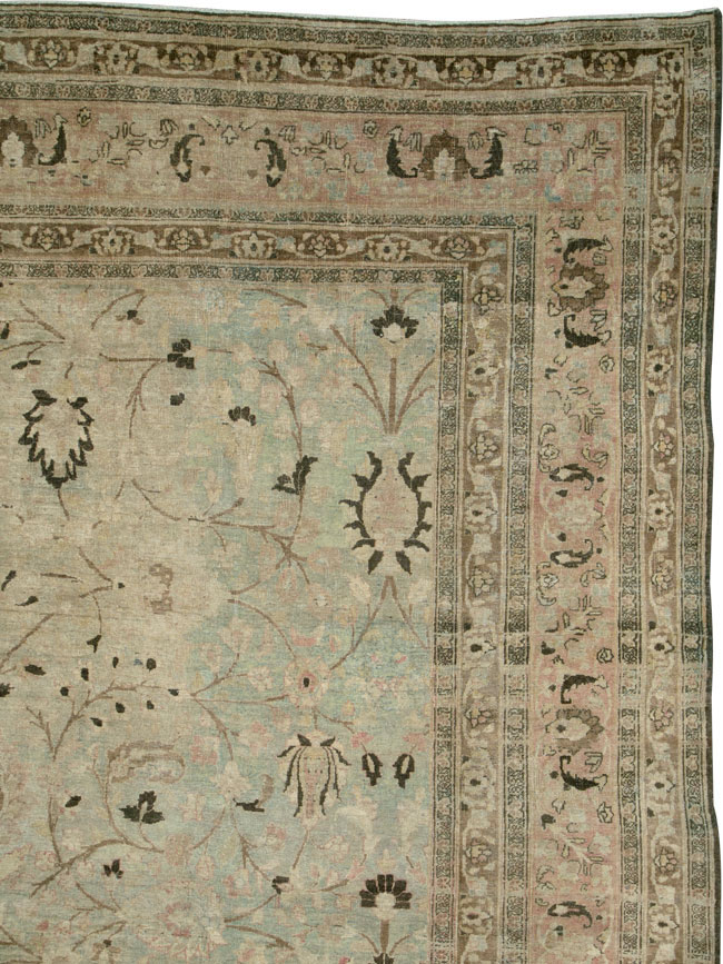 Antique Persian Mashad Carpet, No.11992 - Galerie Shabab