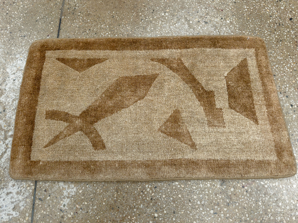 Vintage English Art Deco Rug, No.12004 - Galerie Shabab