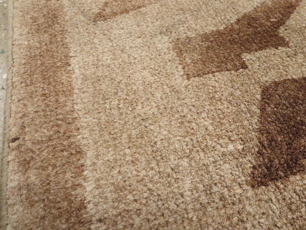 Vintage English Art Deco Rug, No.12004 - Galerie Shabab