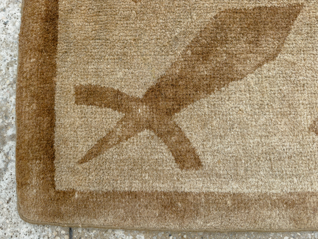 Vintage English Art Deco Rug, No.12004 - Galerie Shabab