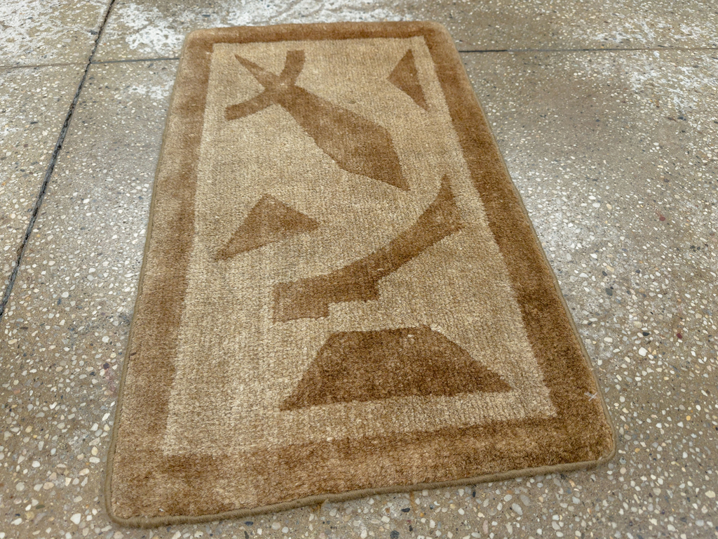 Vintage English Art Deco Rug, No.12004 - Galerie Shabab