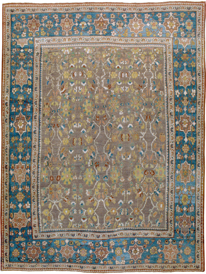 Antique Persian Mahal Carpet, No.12008 - Galerie Shabab