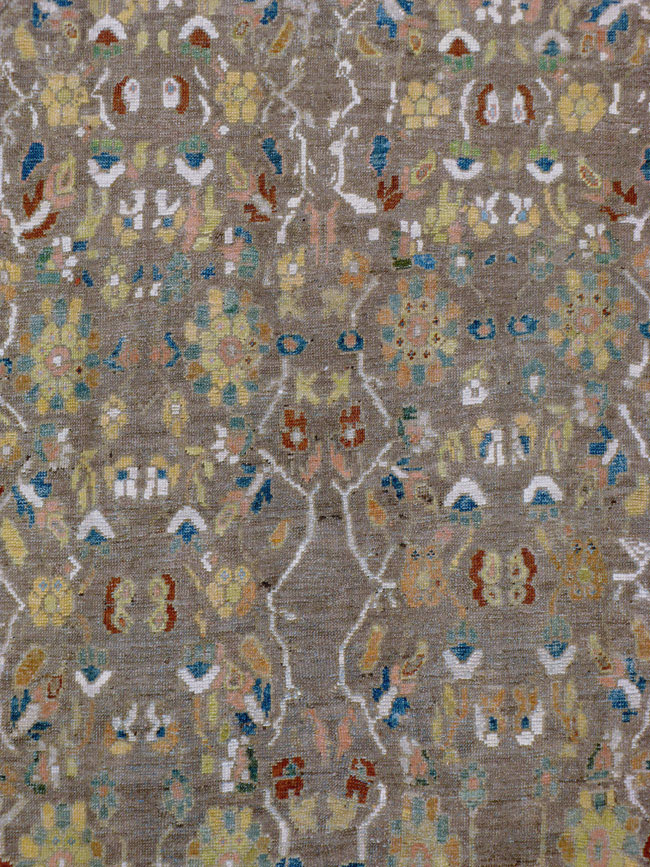 Antique Persian Mahal Carpet, No.12008 - Galerie Shabab
