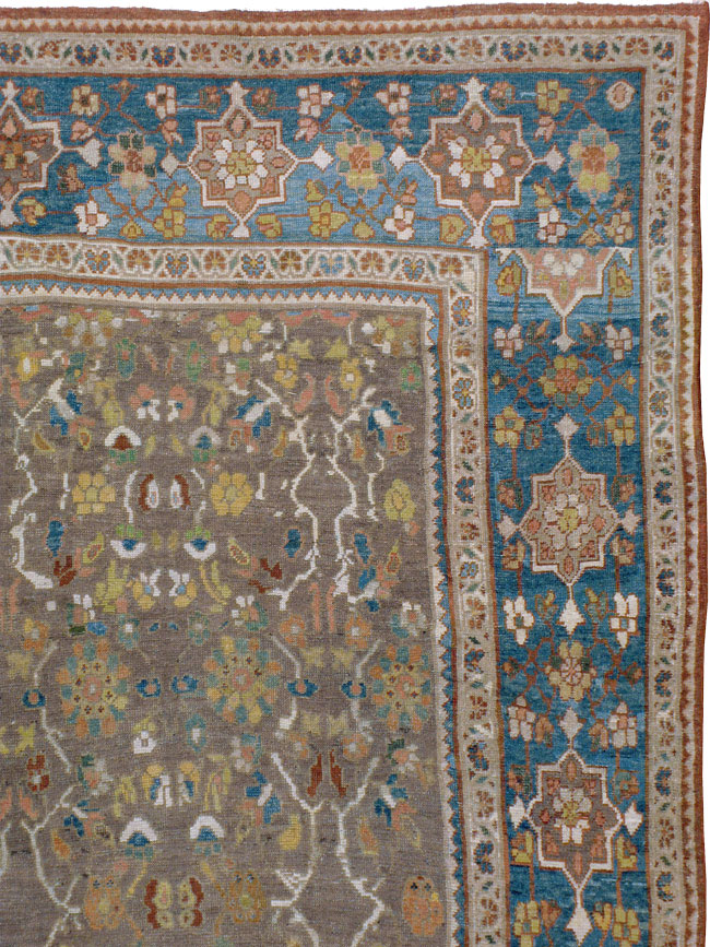 Antique Persian Mahal Carpet, No.12008 - Galerie Shabab