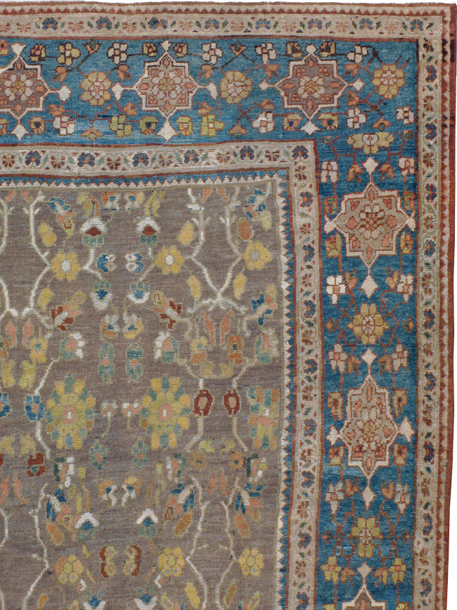Antique Persian Mahal Carpet, No.12008 - Galerie Shabab
