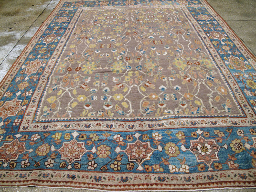 Antique Persian Mahal Carpet, No.12008 - Galerie Shabab