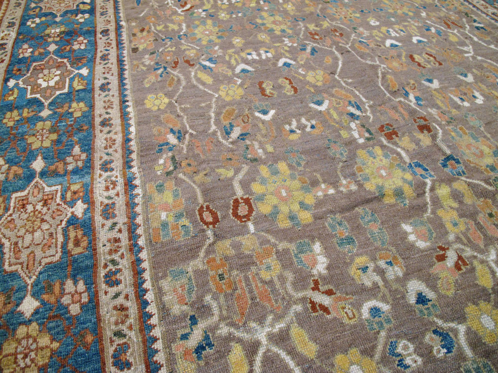 Antique Persian Mahal Carpet, No.12008 - Galerie Shabab