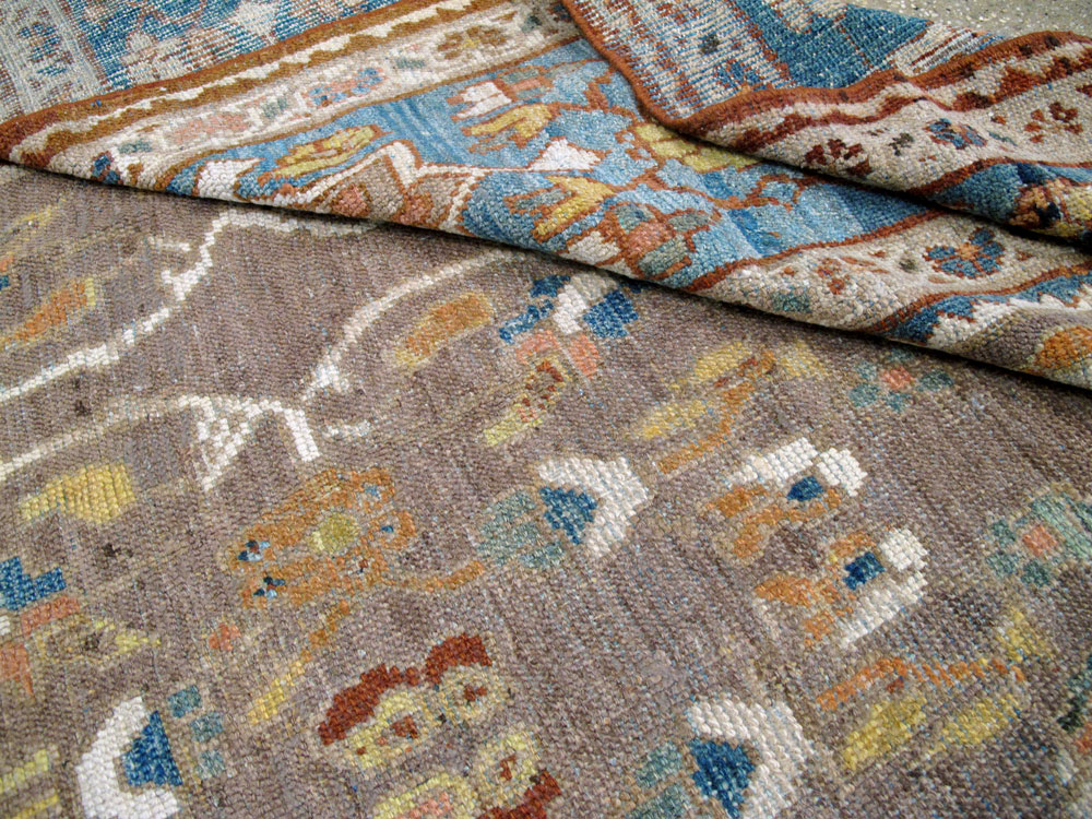 Antique Persian Mahal Carpet, No.12008 - Galerie Shabab