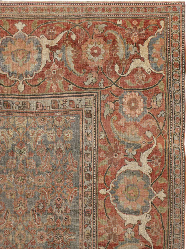 Antique Persian Bidjar Carpet, No.12024 - Galerie Shabab