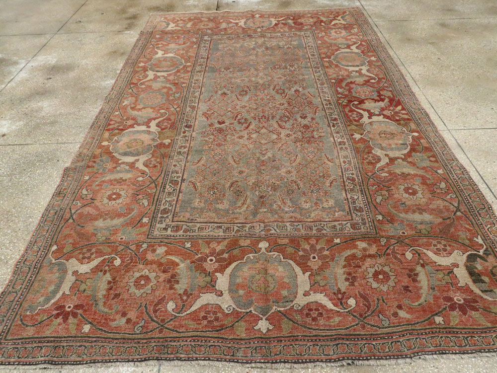 Antique Persian Bidjar Carpet, No.12024 - Galerie Shabab