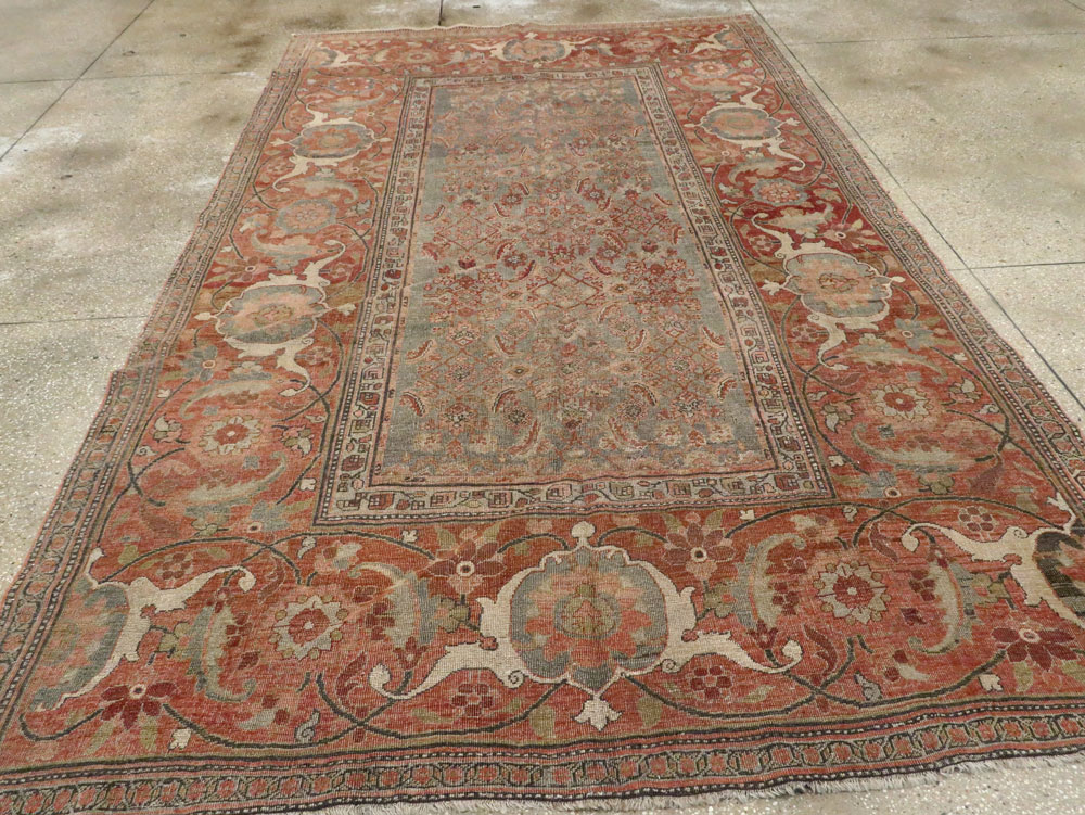 Antique Persian Bidjar Carpet, No.12024 - Galerie Shabab