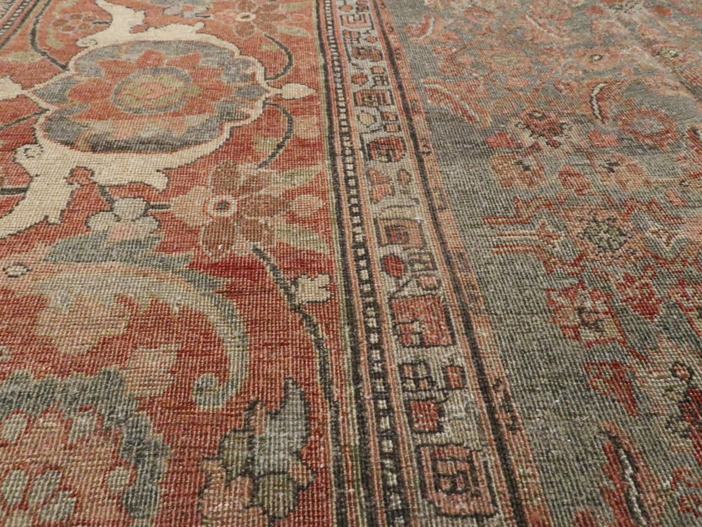 Antique Persian Bidjar Carpet, No.12024 - Galerie Shabab