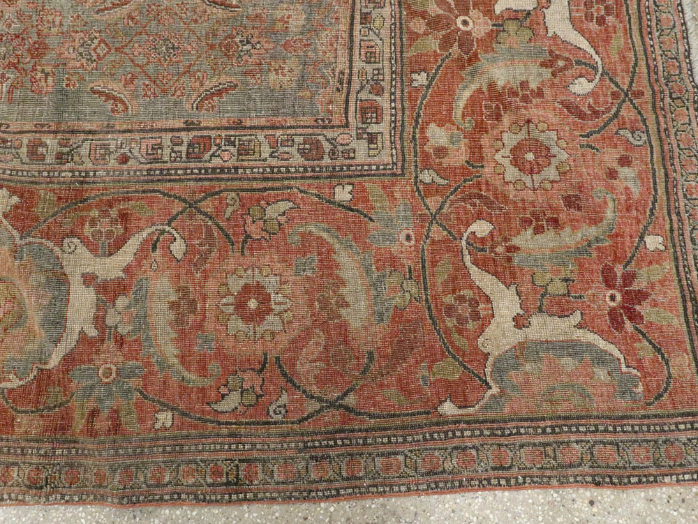 Antique Persian Bidjar Carpet, No.12024 - Galerie Shabab