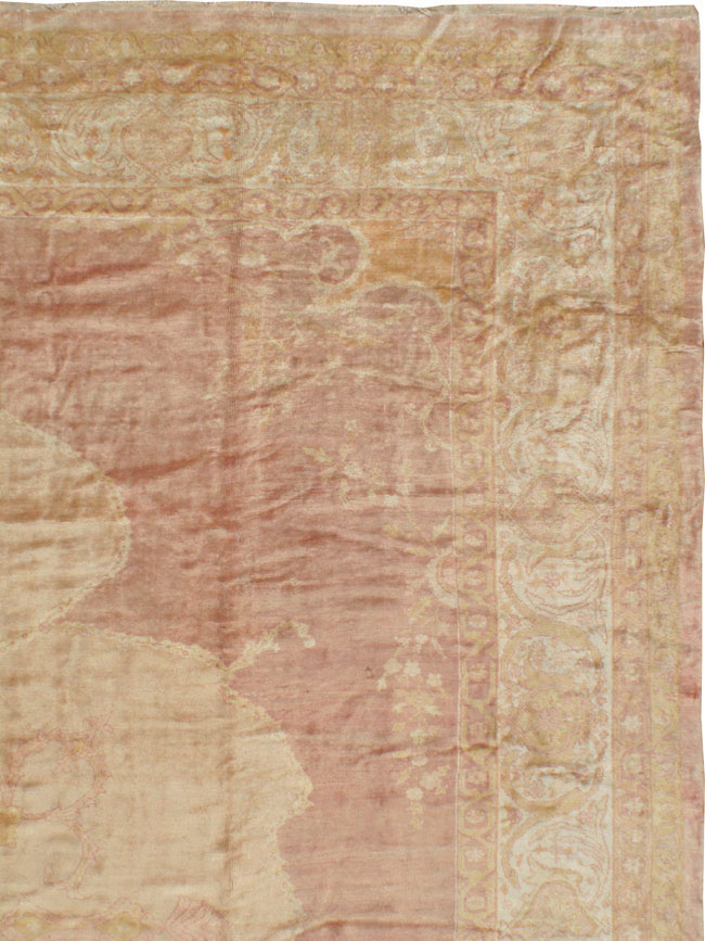 Antique Turkish Oushak Square Oversize Carpet, No.12029 - Galerie Shabab