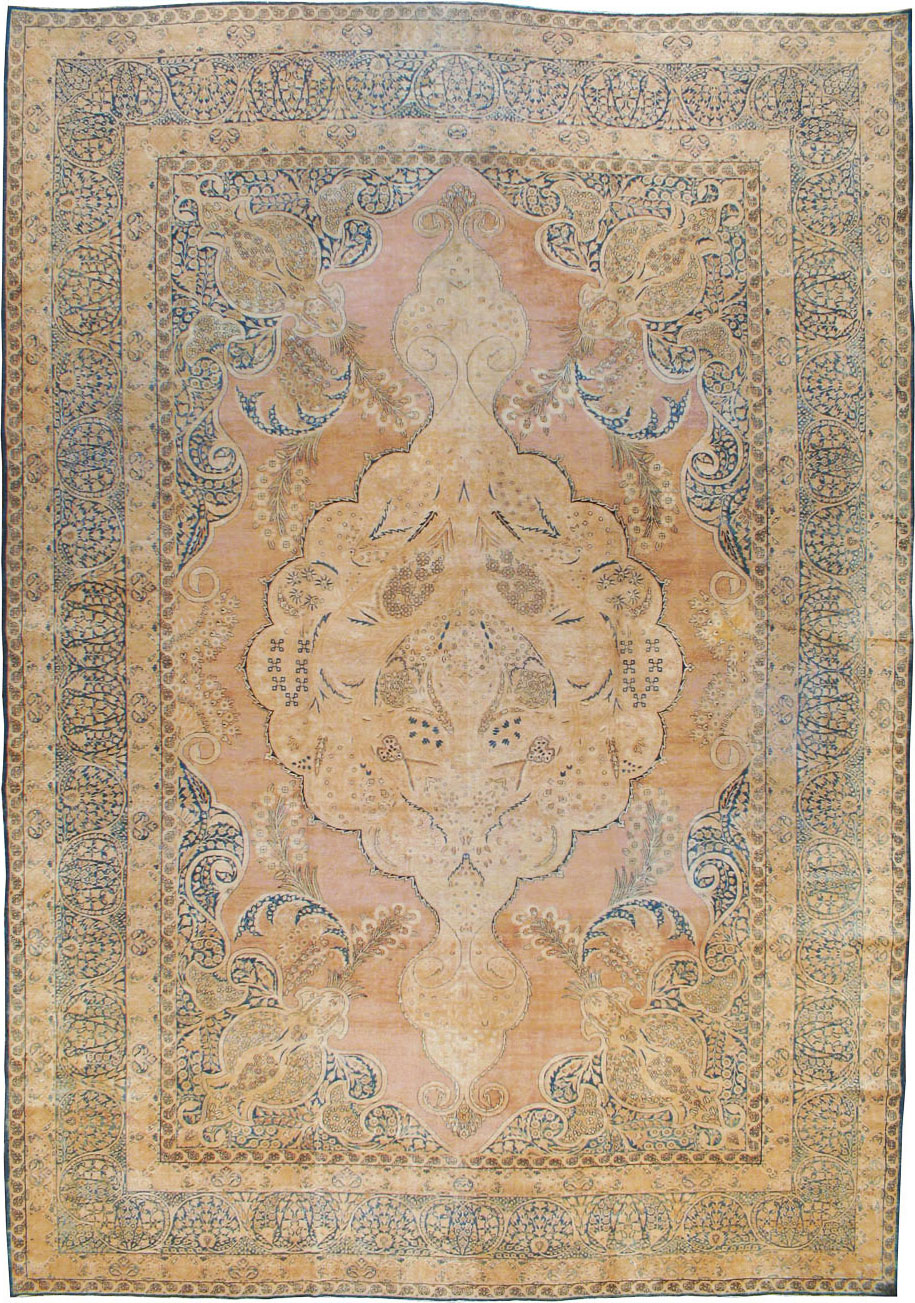 Antique Persian Lavar Kerman Carpet, No.12031 - Galerie Shabab