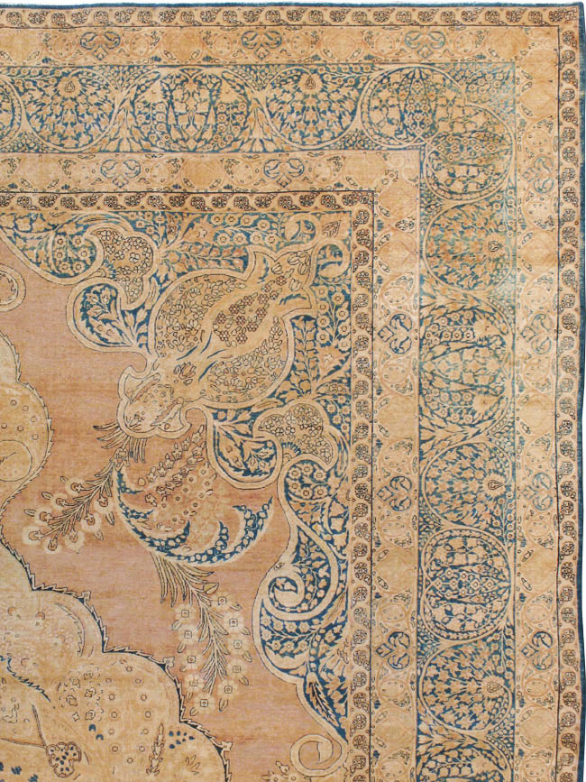 Antique Persian Lavar Kerman Carpet, No.12031 - Galerie Shabab