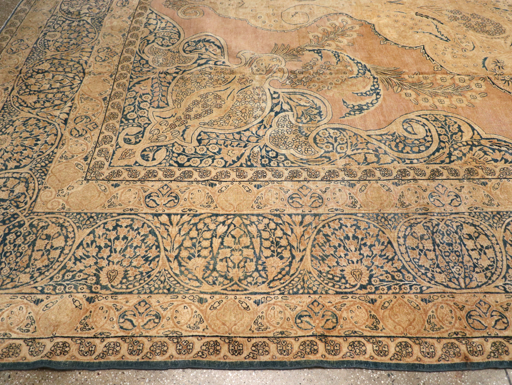 Antique Persian Lavar Kerman Carpet, No.12031 - Galerie Shabab