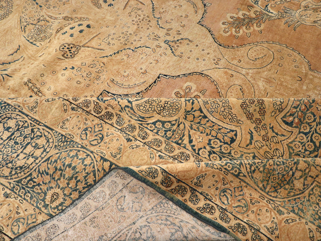 Antique Persian Lavar Kerman Carpet, No.12031 - Galerie Shabab