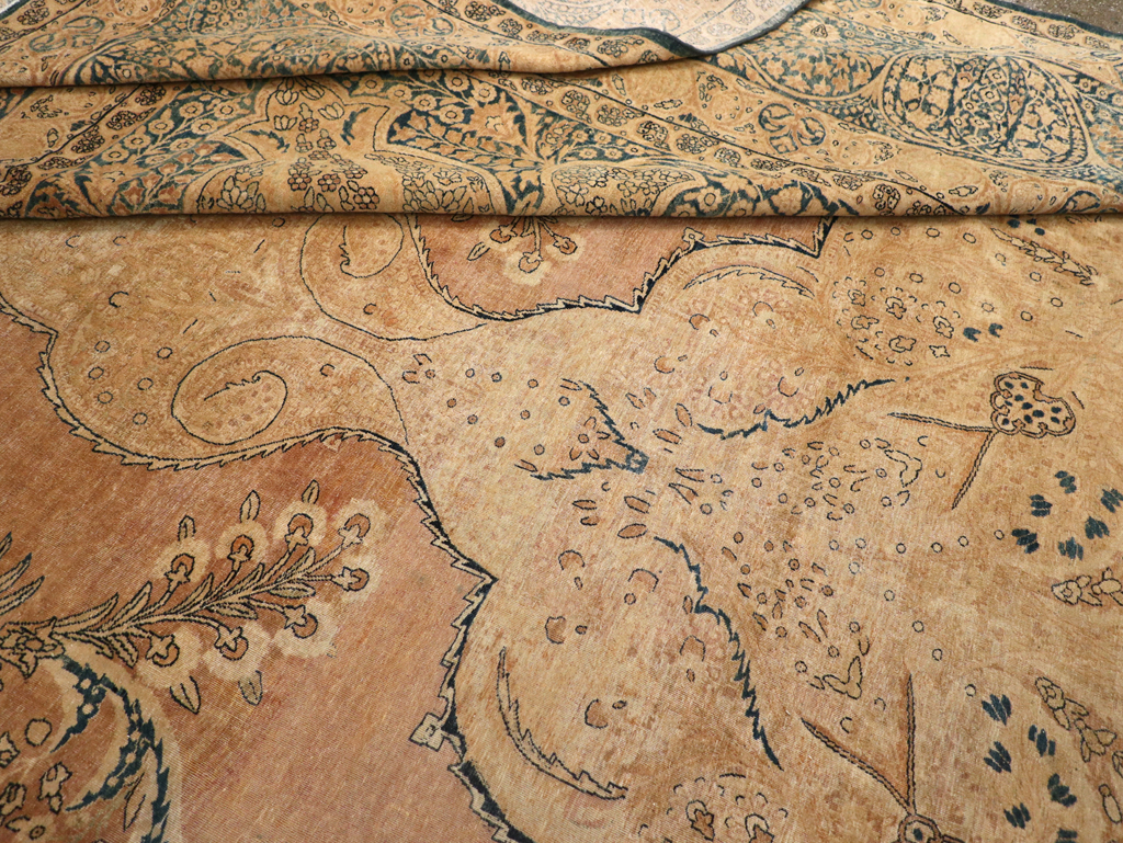 Antique Persian Lavar Kerman Carpet, No.12031 - Galerie Shabab