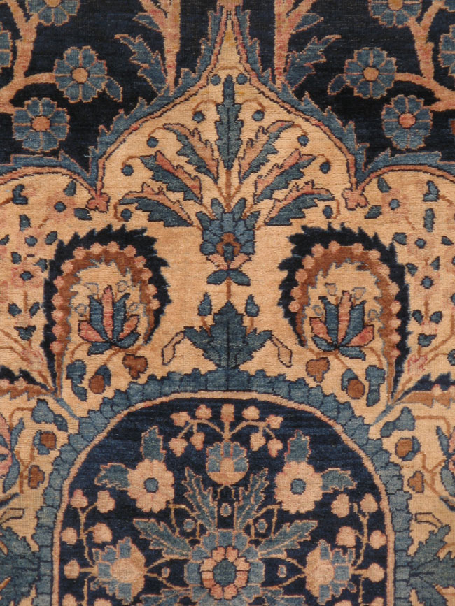 Antique Persian Lavar Kerman Carpet, No.12040 - Galerie Shabab