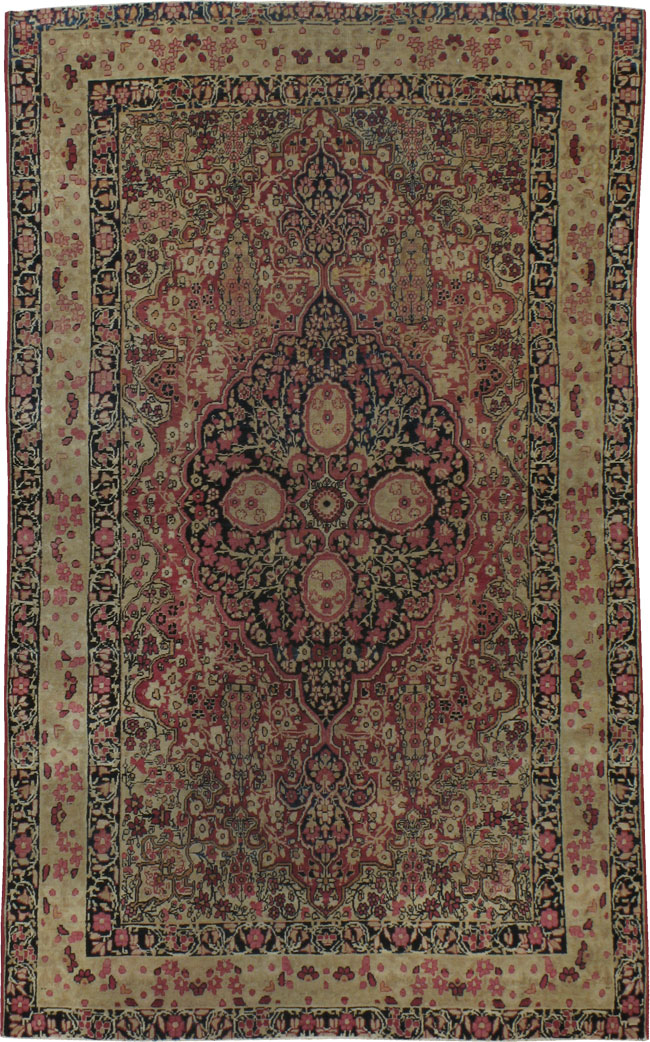 Antique Persian Lavar Kerman Rug, No.12048 - Galerie Shabab