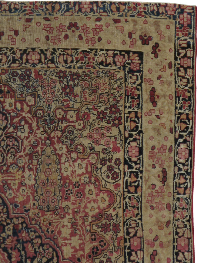 Antique Persian Lavar Kerman Rug, No.12048 - Galerie Shabab