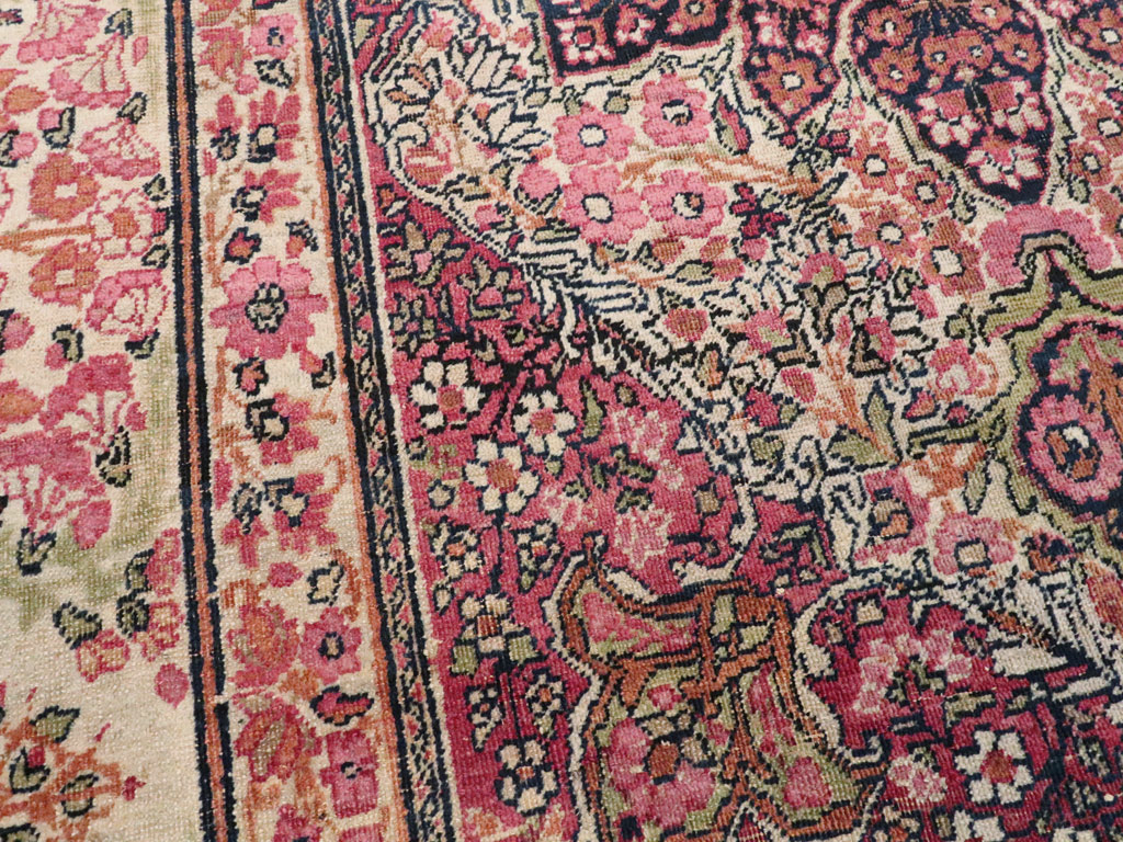 Antique Persian Lavar Kerman Rug, No.12057 - Galerie Shabab