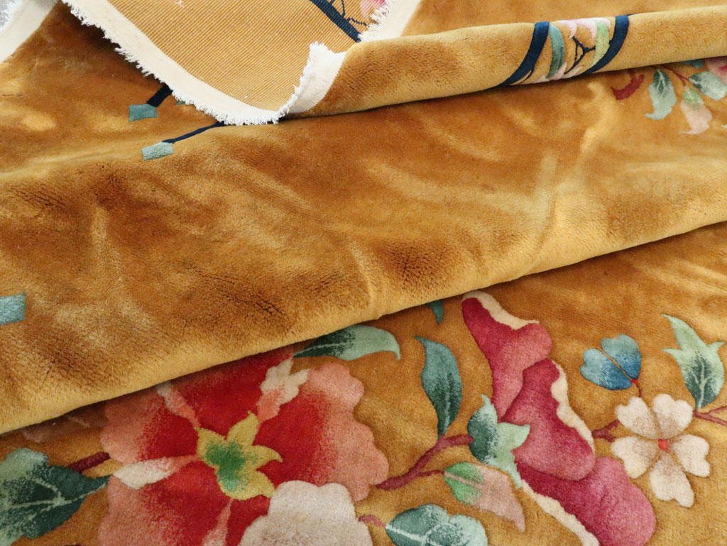 Vintage Chinese Deco Large Room Size Carpet, No.12068 - Galerie Shabab