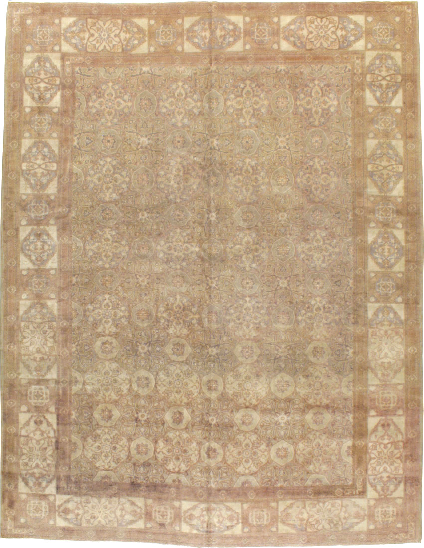 Vintage Tabriz Carpet, No.12077 - Galerie Shabab