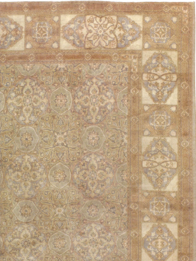 Vintage Tabriz Carpet, No.12077 - Galerie Shabab