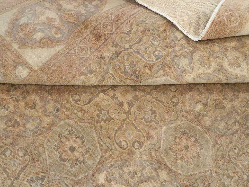 Vintage Tabriz Carpet, No.12077 - Galerie Shabab